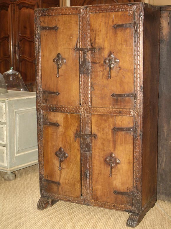 Spanish pine four door buffet
