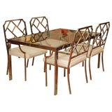 Chic Chinese Chippendale Dining Set