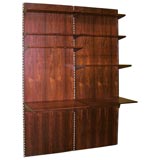 Rosewood Shelving Unit by Poul Cadovius