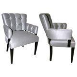 Pair of 1940's Occasional Arm Chairs