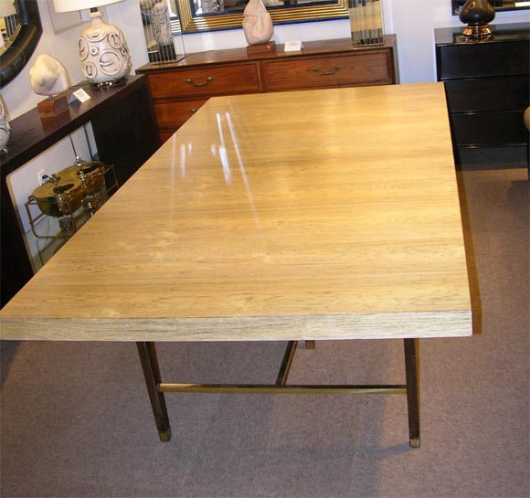 Dining Table in Bleached Brazilian Rosewood by Harvey Probber 3