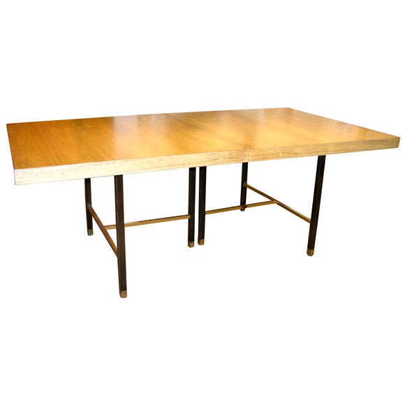 Dining Table in Bleached Brazilian Rosewood by Harvey Probber