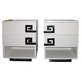greek key side tables by Peggy Day for Modern House
