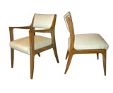 Set of 6 dining chairs designed by Harvey Probber