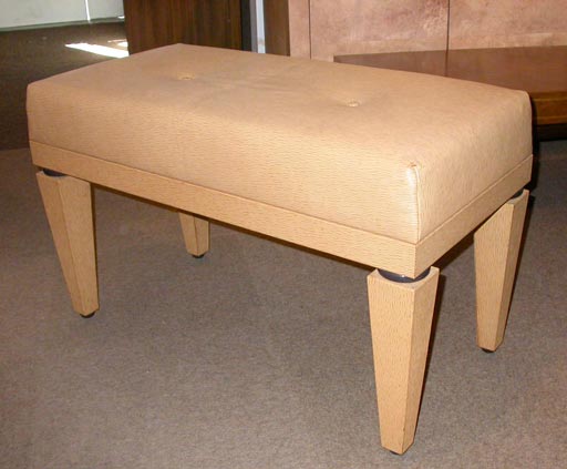 Bench designed by Karl Springer