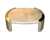 Coffee table designed by Karl Springer