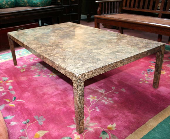 Egg Shell Lacquer Table