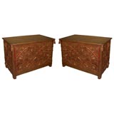 Pair of Tony Duquette Cabinets