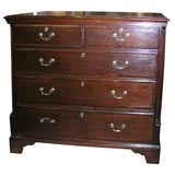 Period Queen Anne Oak Chest of Drawers