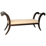 Regency Sabre Leg Bench by City Studio -- Floor Sample Sale!