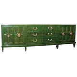 Mastercraft Burl Cabinet