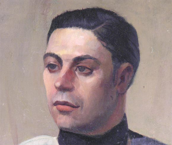 American Portrait of a Soldier by Paul H. Winchell (1903-1972) . For Sale