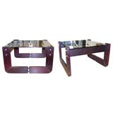 Pair of Lafer end tables