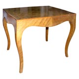 Pair of olivewood side tables