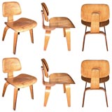 Charles Eames LCW chairs for Evans Products