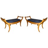 Pair of Cherry Benches