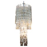 Mazzega "C" Link Chandelier