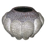 Lotus Inspired Ceramic Vessel by Peter Lane