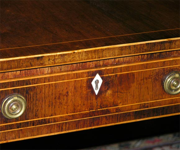 Boxwood Fine Regency Mahogany Sofa Table For Sale