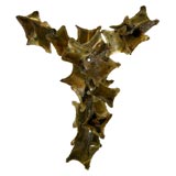 Vintage Original Wall Sculpture/Light Fixture by C. Jeré