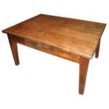 Antique French Pine Coffee Table