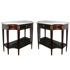 Antique Pair of Louis XVI Period Dessertes