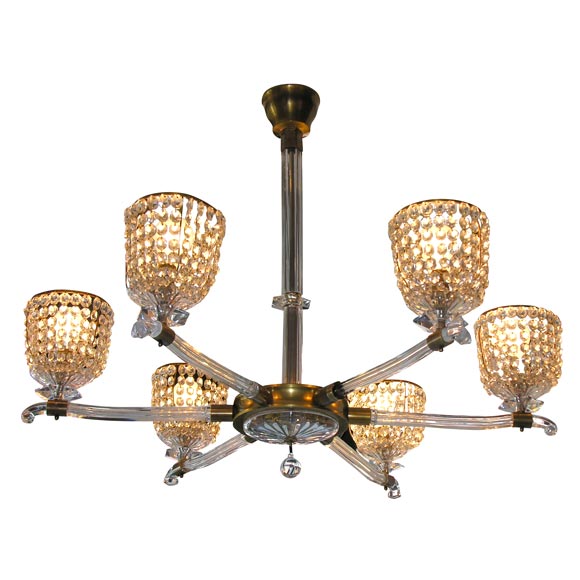 Baccarat Crystal Chandelier