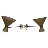 pair of sconces by mathieu