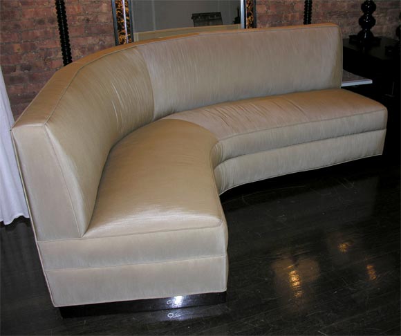 v shaped couch