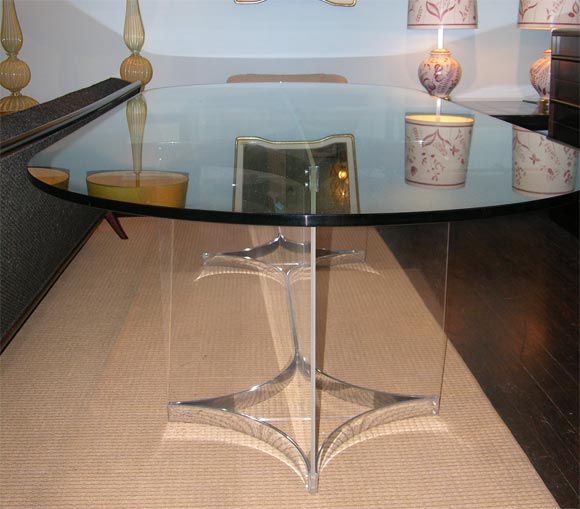 Italian Fantastic Oval Dining Table by Alessandro Albrizzi