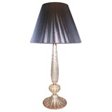 Elegant Hand-Blown Table Lamp by Barovier