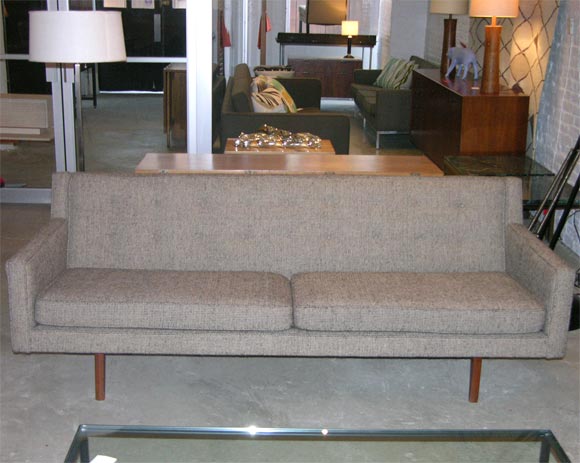 Edward Wormley classic button backed sofa, mfg. Dunbar-1950's