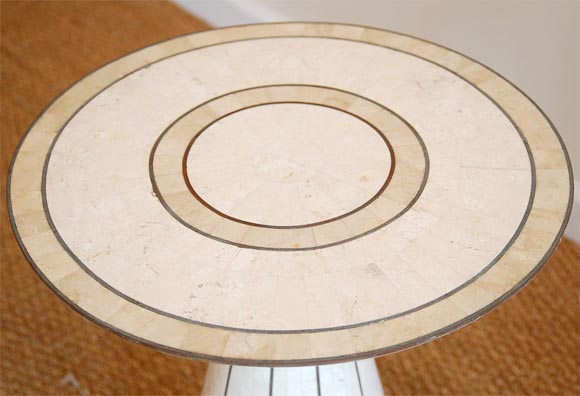 Springer Style Bone Tile Table