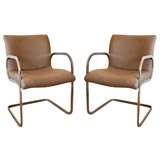 Springer Style Chrome Chairs