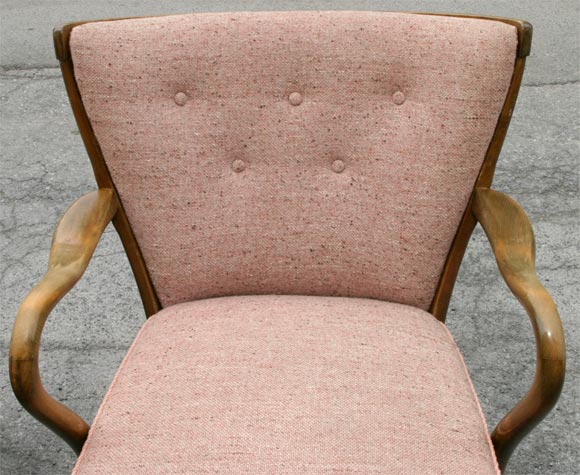 Pair of Tubby Armchairs 1