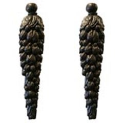 Carved Wood Fruit Swags 6