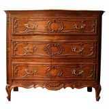 Unusual 18th.c French Chestnut Commode