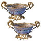 Giltbronze mounted Chinese Famille Rose Bowl