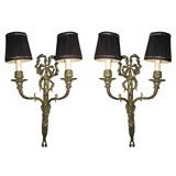 Ribbon Sconces