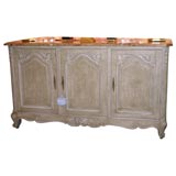 LOUIS 15TH STYLE MARBLE TOP BUFFET