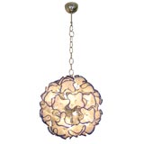 Vintage A Sputnik Shaped Hanging Light Fixture