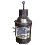 Antique Morse Code Ship  Latern