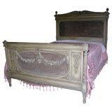 Beautifully Carved Louis XV Style Bed