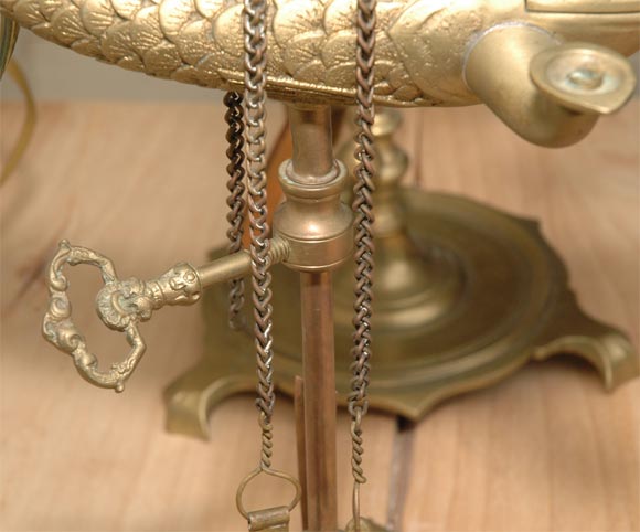 Pair of Electrified Oil Lamps 1