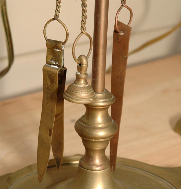 Pair of Electrified Oil Lamps 2
