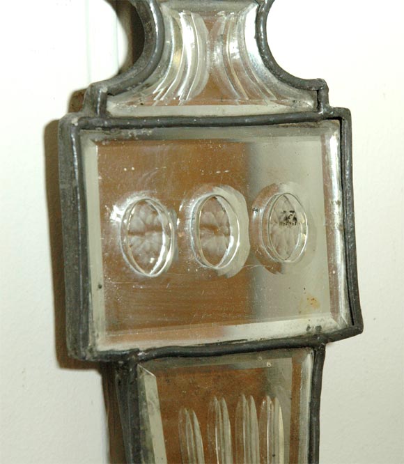 Antique Mirrored Sconces 1