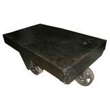 Vintage Trolley Industrial Cart