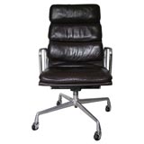 Soft Pad Executive Desk Chair by Charles Eames