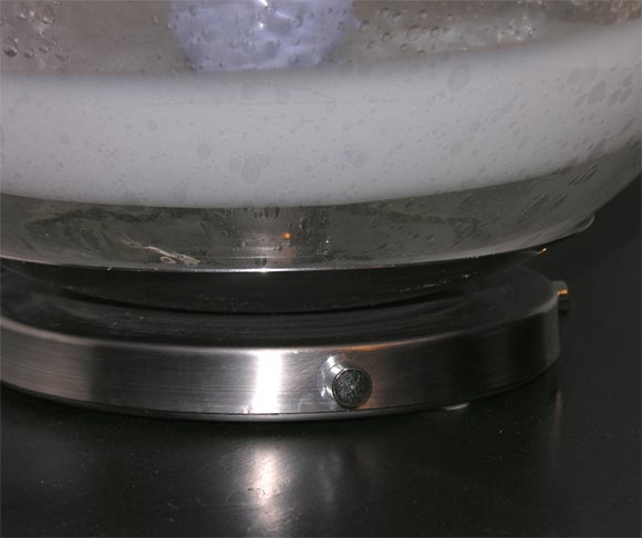 Italian #3210 Glass Globe Hanging Fixture