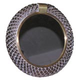 #3205 Barovier 
Toso Round Mirror